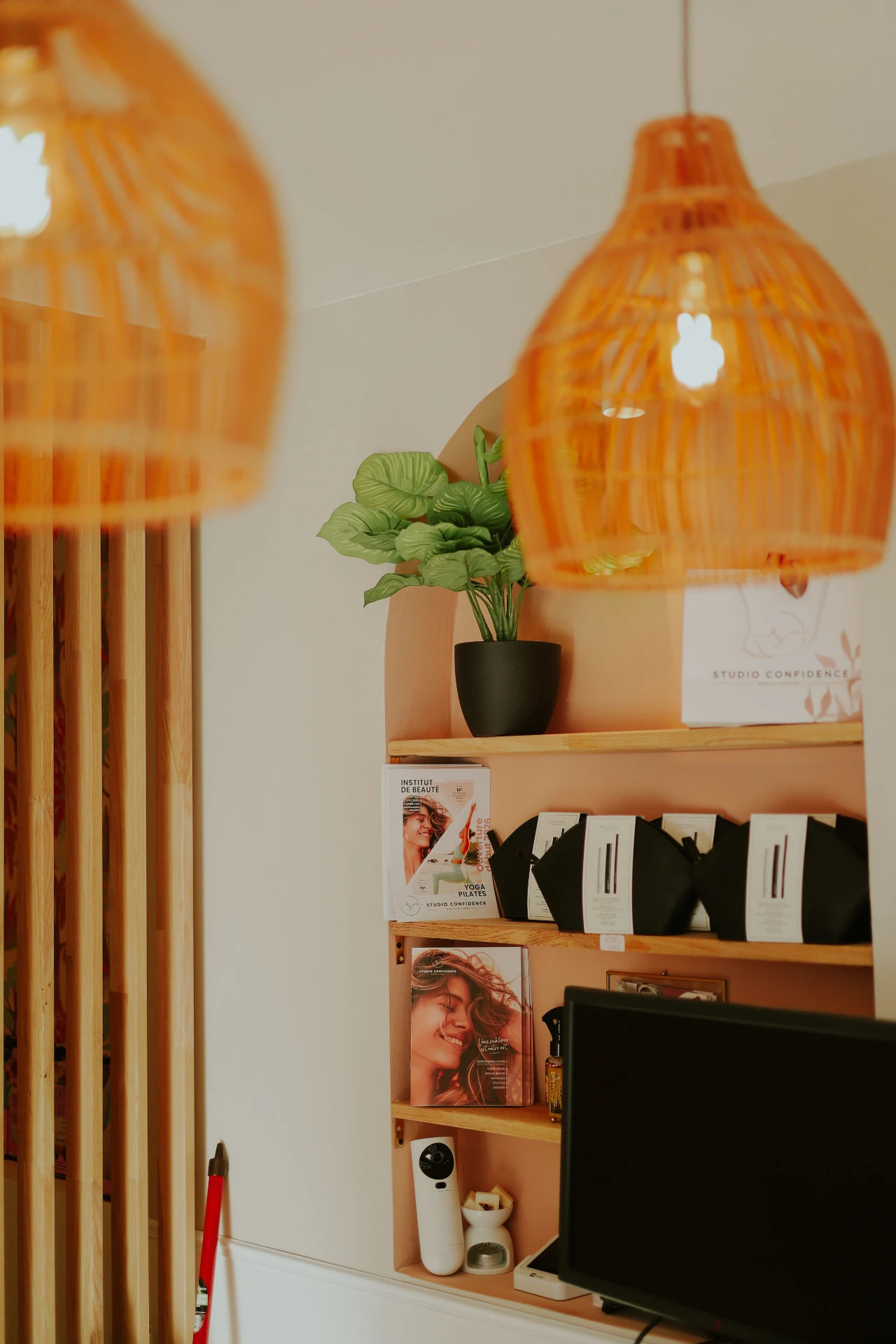 Accueil et décoration du Studio Confidence à Marseille